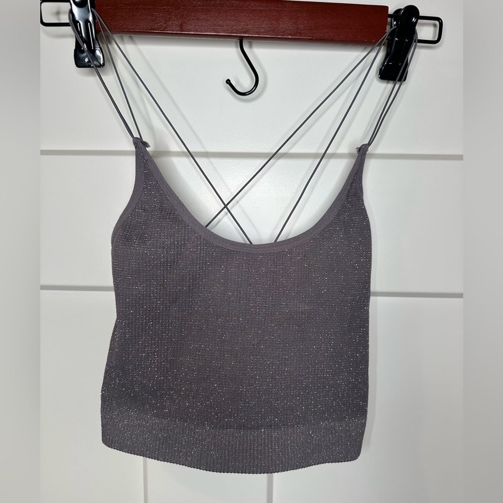 Urban Outfitters Shimmering Gray‎ Camisole